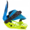 detske juniorske vazani na snowboard RAVEN s160 Junior Blue Lime S Marka Raven