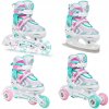 detske koleckove brusle 4v1 raven Lia PLUS svitici kola velikostne nastavitelne