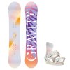 snowboard gravity mist vazani fenix grey pink