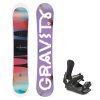 snowboard gravity trinity vazani raven king black