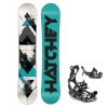snowboard komplet hatchey neon vazani fastec