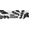 koleckove inline brusle 2v1 RAVEN Oxen White 1