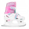 detske koleckove inline brusle 2v1 RAVEN Loret glitter white mint pink 11