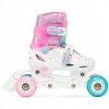 detske koleckove inline brusle 2v1 RAVEN Loret glitter white mint pink 14
