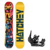 snowboard komplet hatchey muzzle vazani s230 black