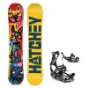 snowboard komplet hatchey muzzle vazani fastec black