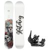 snowboard komplet hatchey eternity vazani s230 black