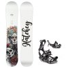 snowboard komplet hatchey eternity vazani fastec black