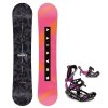 snowboard raven fairy 25 26 s vazanim fastec fuchsia