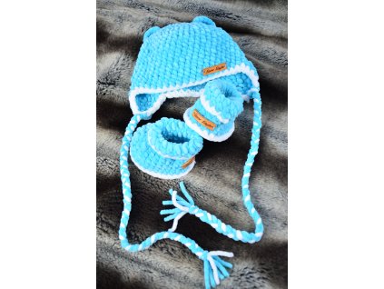 Set - čepička + botky