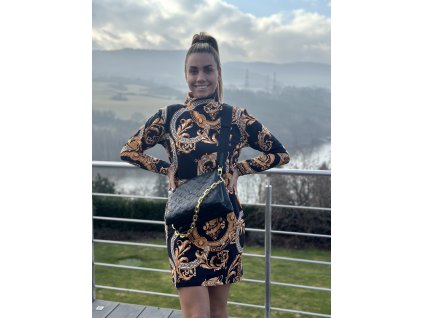 SNOW EAGLE Mikinové šaty s rolákem