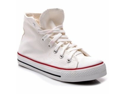 OLDSCHOOL TENISKY ČÍNY KOTNÍČKOVÉ (Barva Bílá, Velikost 37)