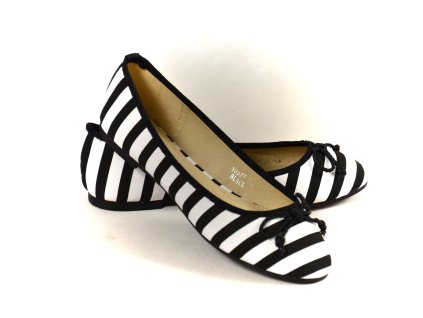 Balerínky s jemným proužkem Snow Eagle