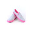 TRENDY šedorůžové SLIP - ON TENISKY