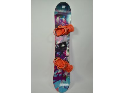 snowboard Firefly Fialový 150 cm