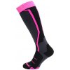 ponožky Blizzard Junior černo-růžové (ponožky velikost 33-35)