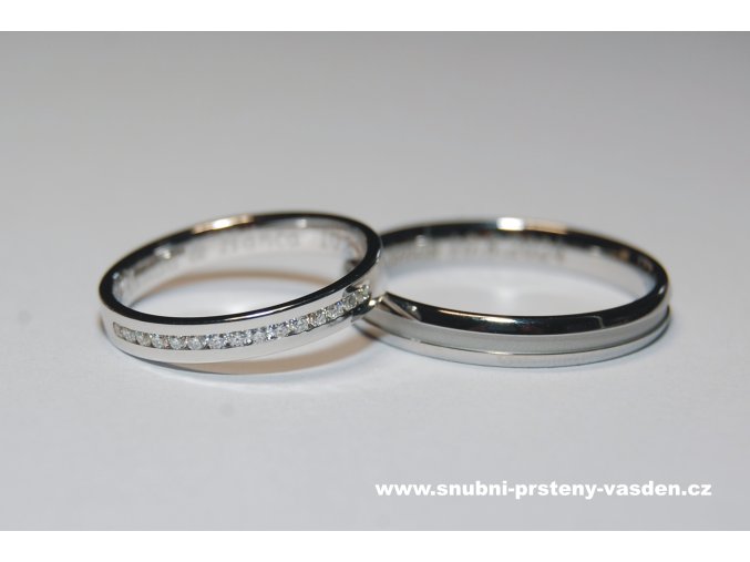 Snubní prsteny LR-290+ST-080