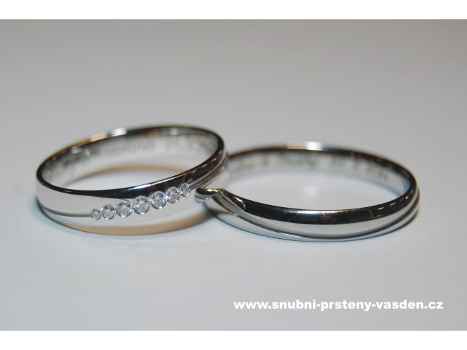 Snubní prsteny LR-423+ST-060