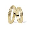 Originalní snubni prsteny zlute zlato SP101Y