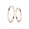 Snubni prsteny jednoduche ruzove zlato SPF8R2