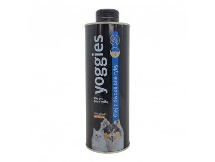 2594 yoggies olej z divoke bile ryby pro psy a kocky 500 ml