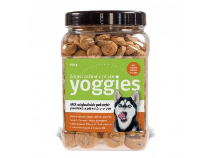 1666 yoggies mix pecenych pamlsku 650g