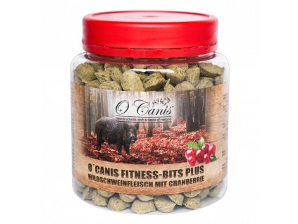 o canis fitness bits plus divocak s brusinkami