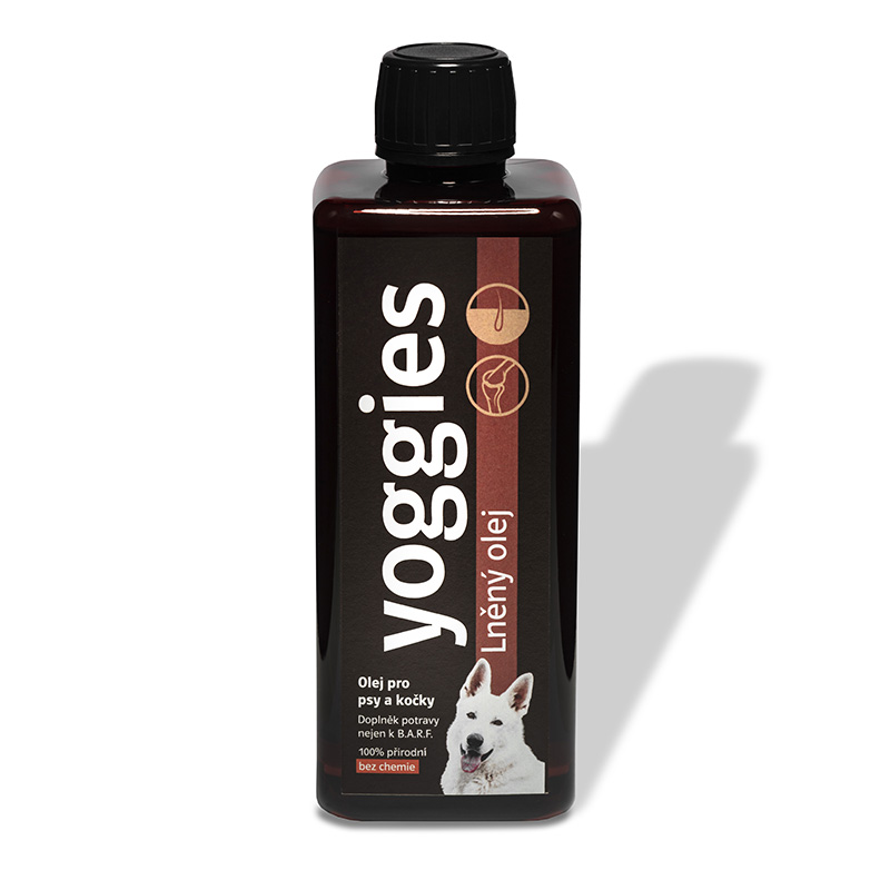 Yoggies Lněný olej Velikost: 250ml