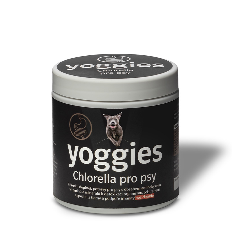 Yoggies Chlorella pro psy Velikost: 100g