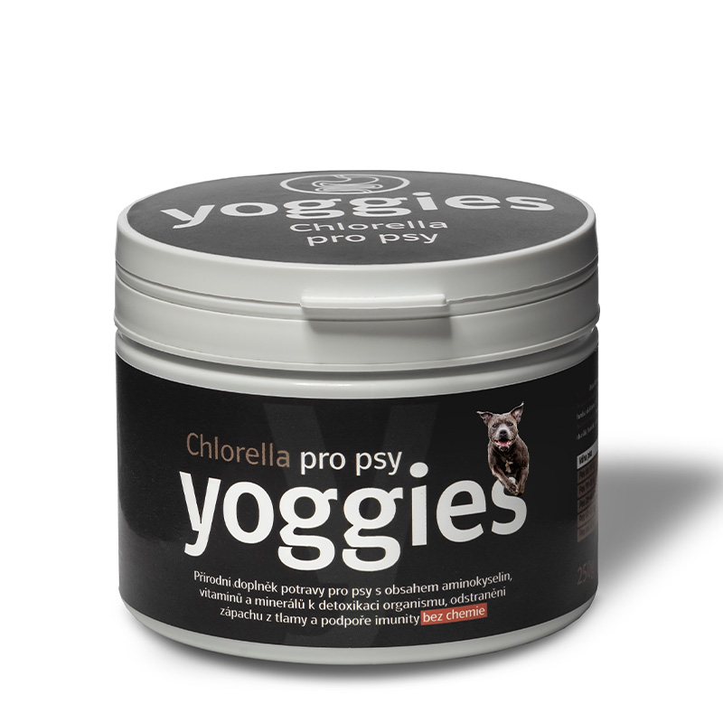 Yoggies Chlorella pro psy Velikost: 250g