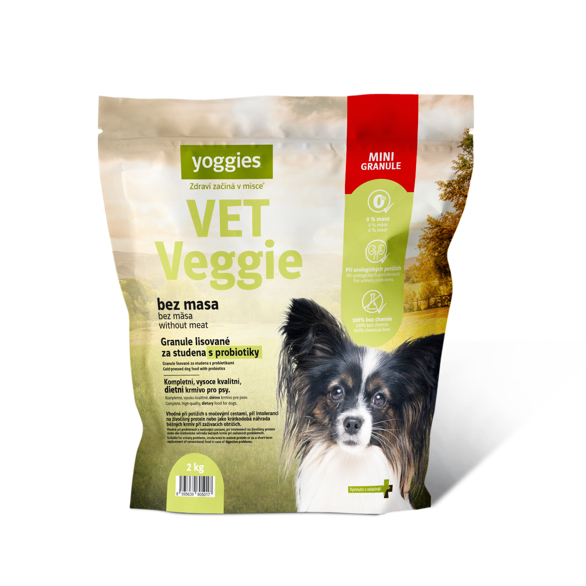Yoggies MINIGranule VET, Veggie s probiotiky 2kg