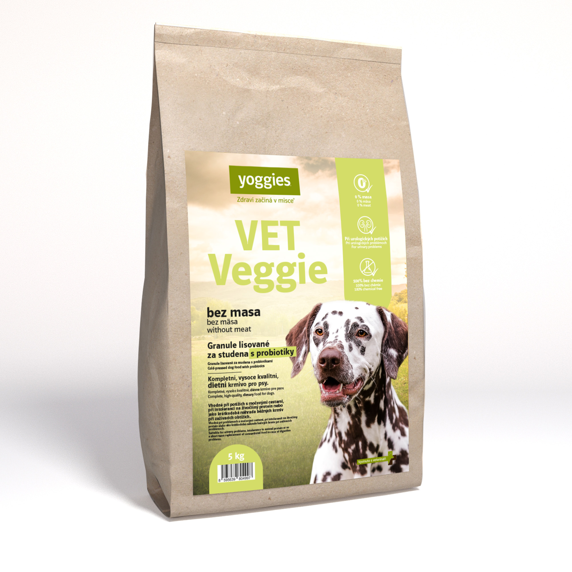 Yoggies Granule VET, Veggie s probiotiky 5kg