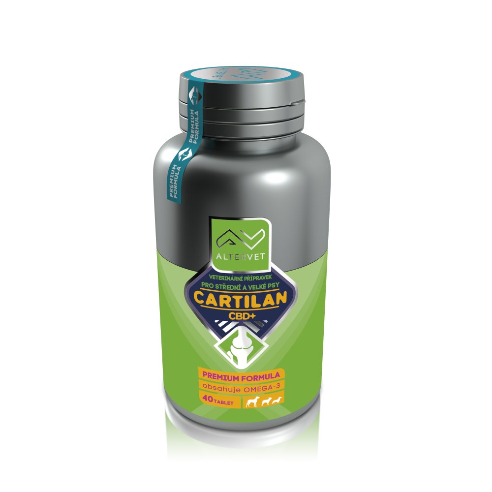 Altervet Cartilan CBD+ pro zdravé klouby vašeho psa