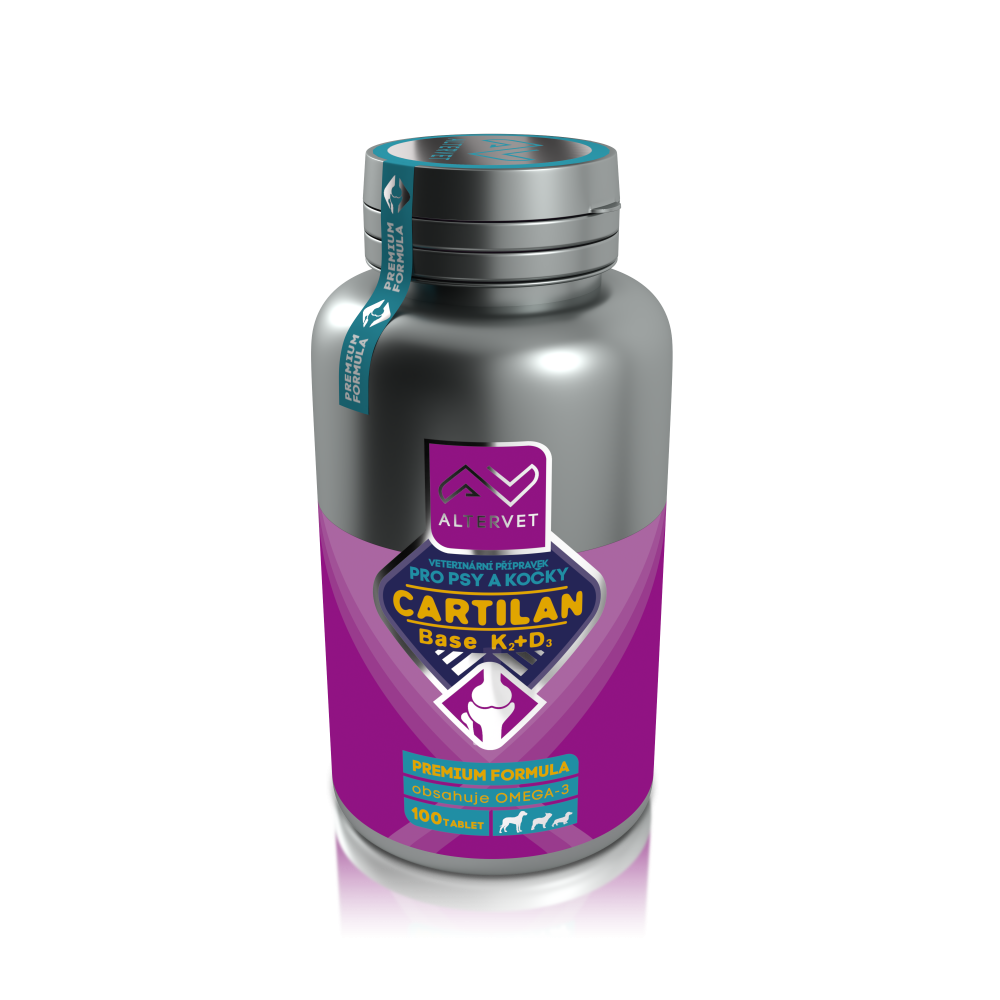 Altervet Cartilan Base K2+D3 pro zdravé klouby vašeho psa