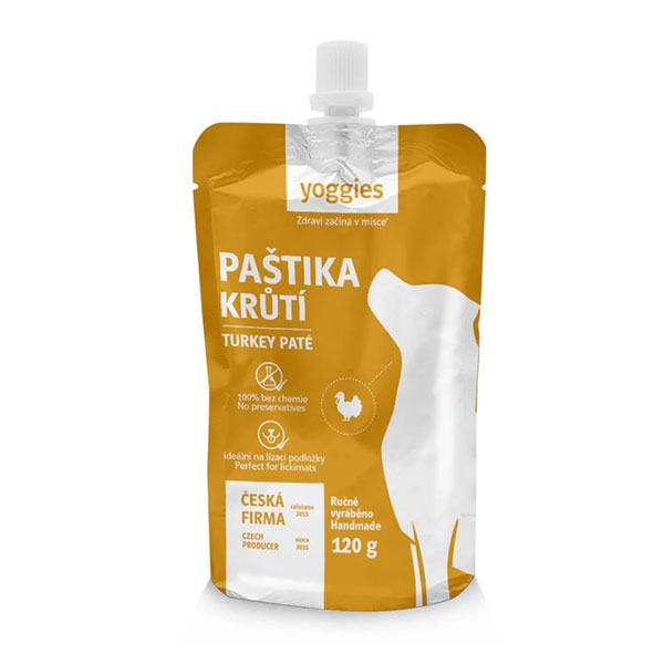 Yoggies Paštika Krůtí 120g