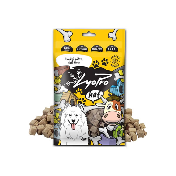 LyoPro - Hovězí játra 50 g