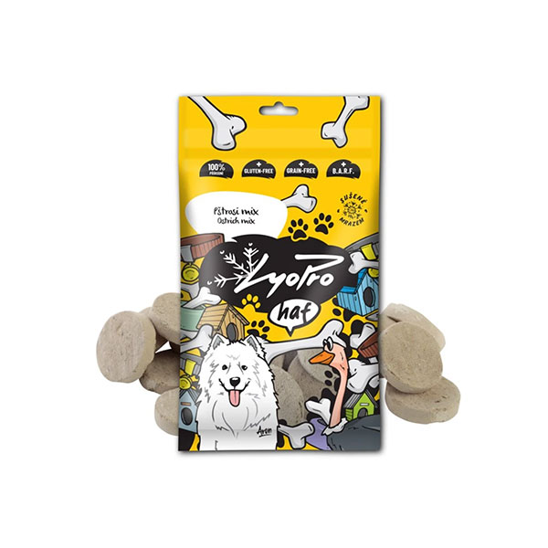 LyoPro - Pštrosí mix 50 g