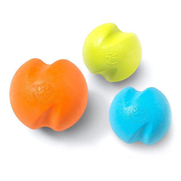West Paw Jive - odolný míček Barva: Zelená, Velikost: Large - 8 cm
