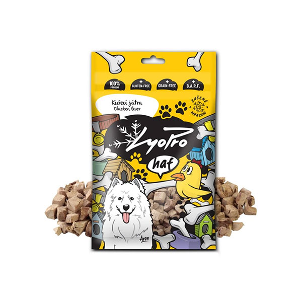 LyoPro - Kuřecí játra 50 g