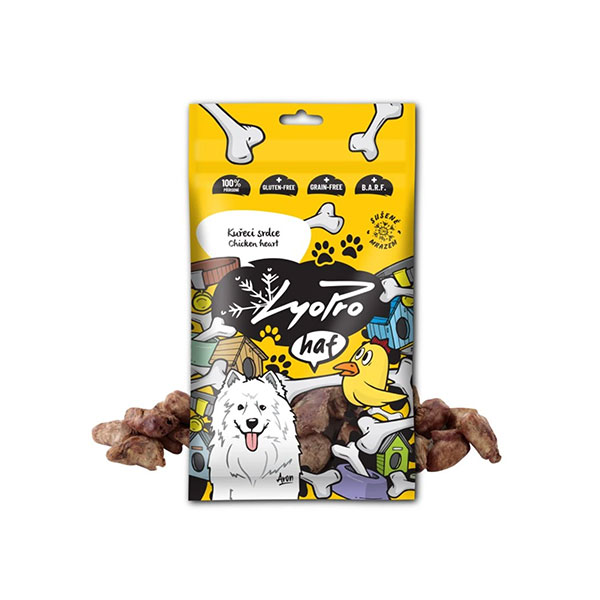 LyoPro - Kuřecí srdce 50 g