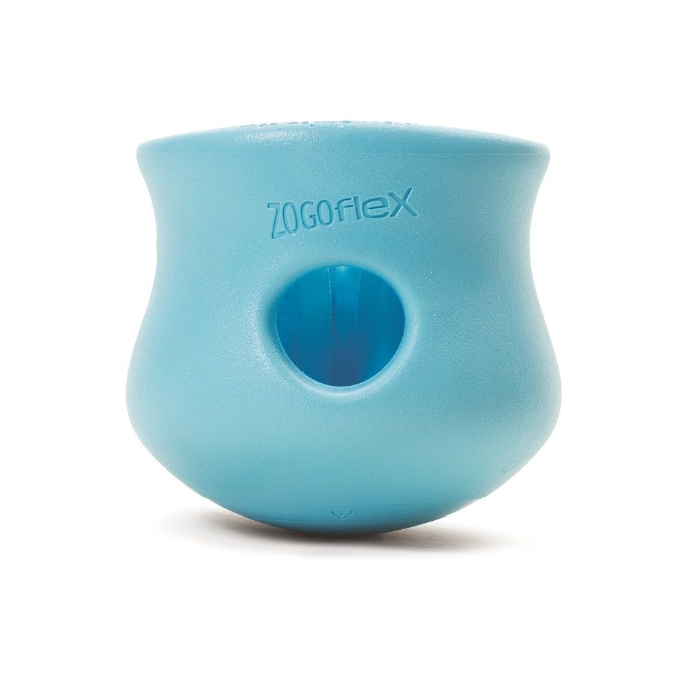 West Paw Zogoflex Toppl Barva: Modrá, Velikost: Small –  8 cm