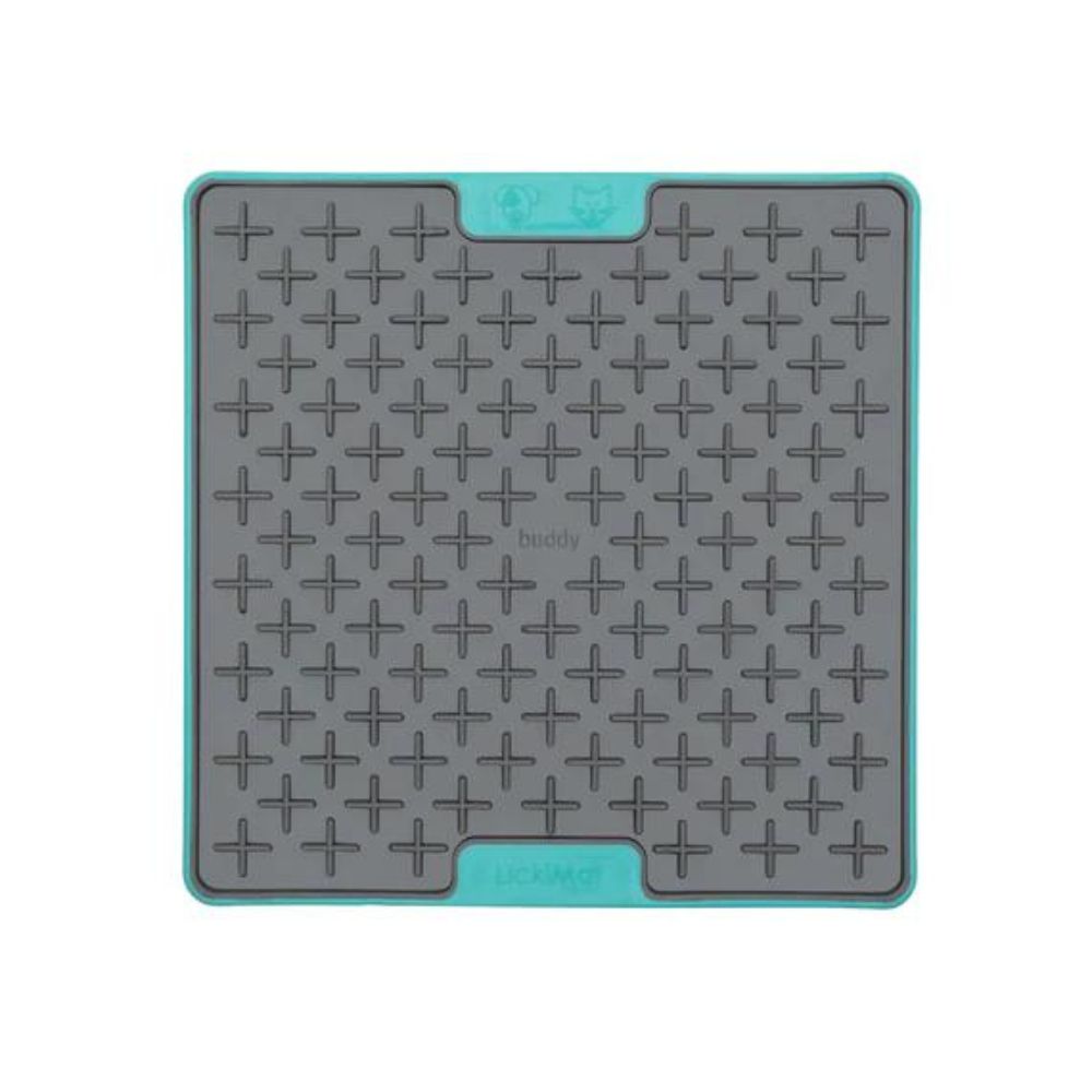 LickiMat lízací podložka Buddy TUFF 20 x 20cm Barva: Tyrkysová