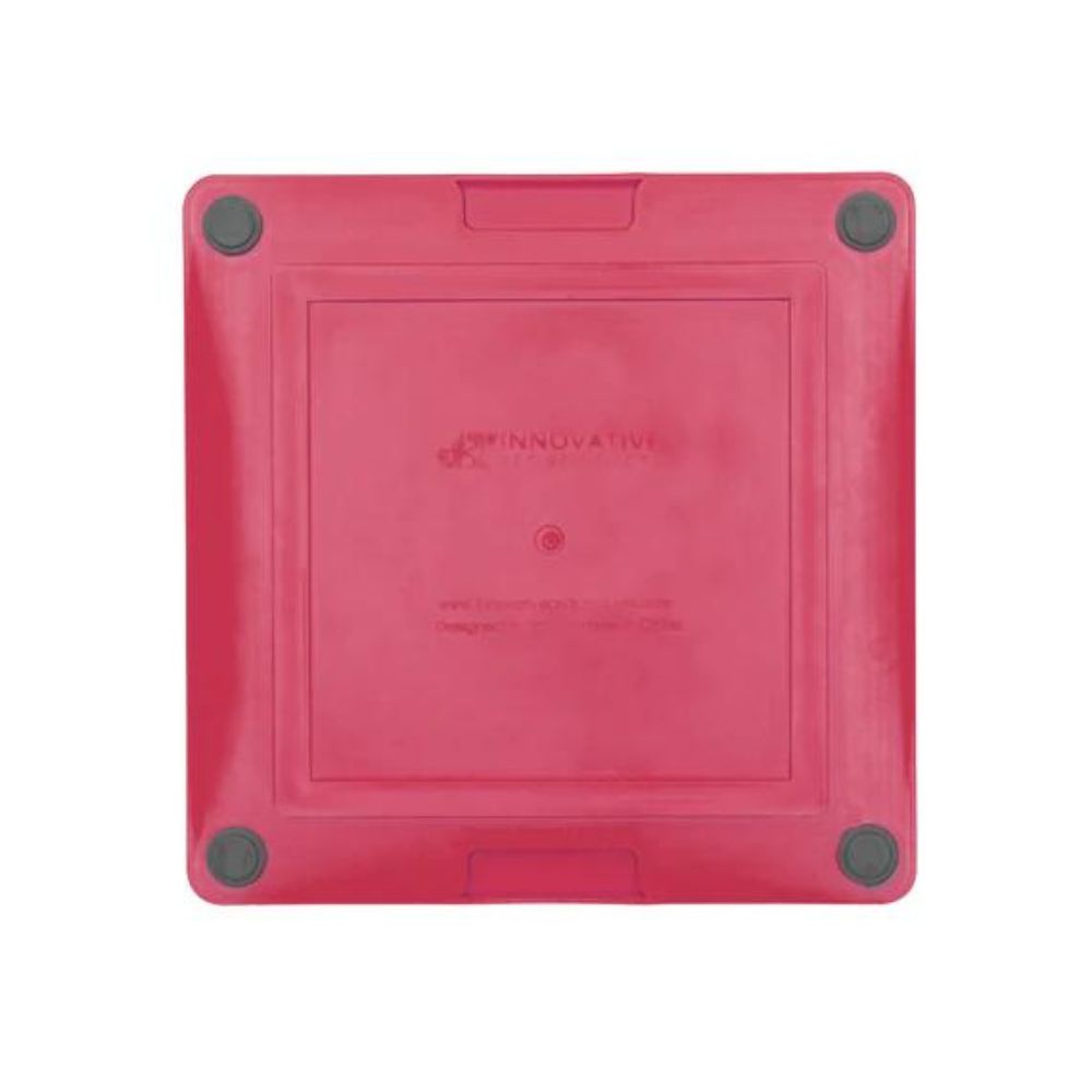 LickiMat Soother TUFF lízací podložka 20 x 20cm Barva: Červená