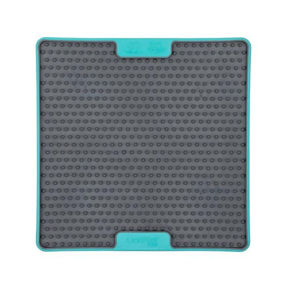 LickiMat Soother TUFF lízací podložka 20 x 20cm Barva: Tyrkysová