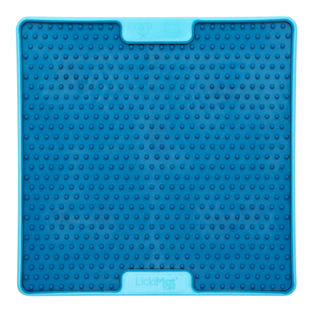LickiMat Soother TUFF PRO lízací podložka 20 x 20cm – modrá
