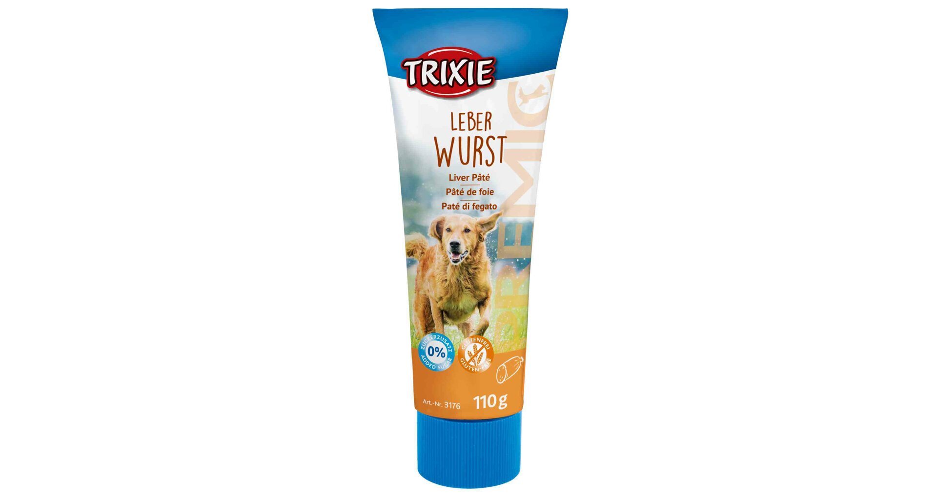 Trixie Premio LEBERWURST – Játrová paštika pro psy Hmotnost: 110g