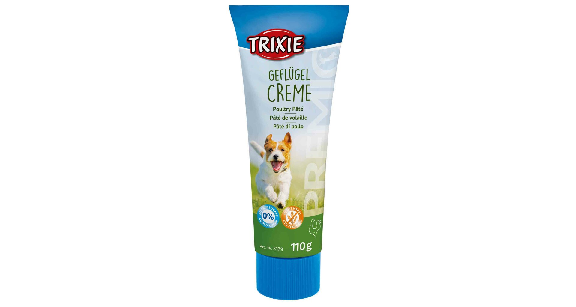 Trixie Premio GEFLÜGELCREME – drůbeží paštika pro psy Hmotnost: 110g