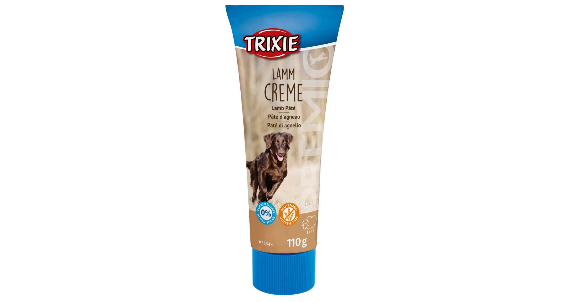 Trixie Premio LAMB PATÉ – jehněčí paštika pro psy 110 g Hmotnost: 110g