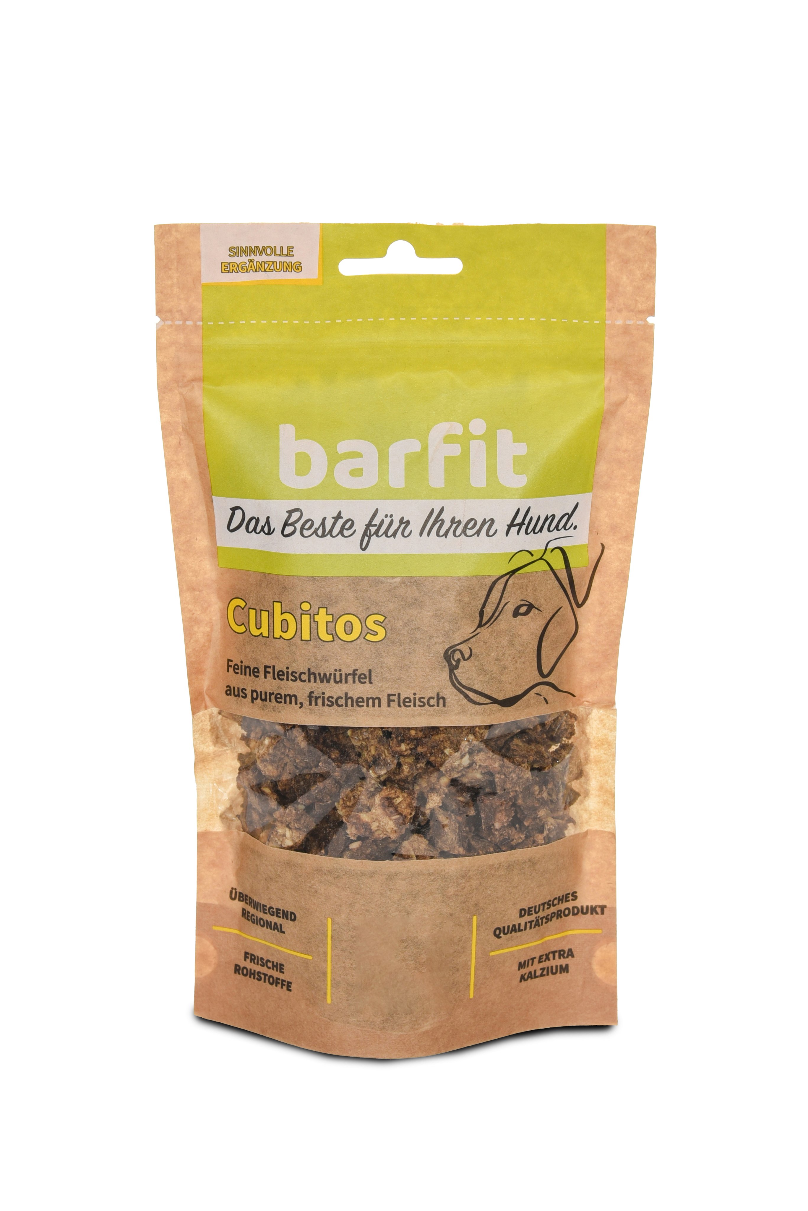 Barfit sušené kostky masa – Jehně 200g