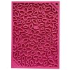 sodapup true dogs llc lick mat sgk flower power e mat small pink new susan g komen fundraiser flower power design emat enrichment licking mat pink 29056269942918 1024x1024@2x
